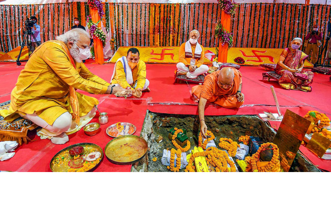 Bhoomi poojan Ceremony